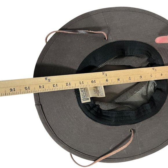 Duluth Trading Company Mesh Crusher Hat With Wide Brim &‎ Adjustable Chin Cord - Picture 4 of 4